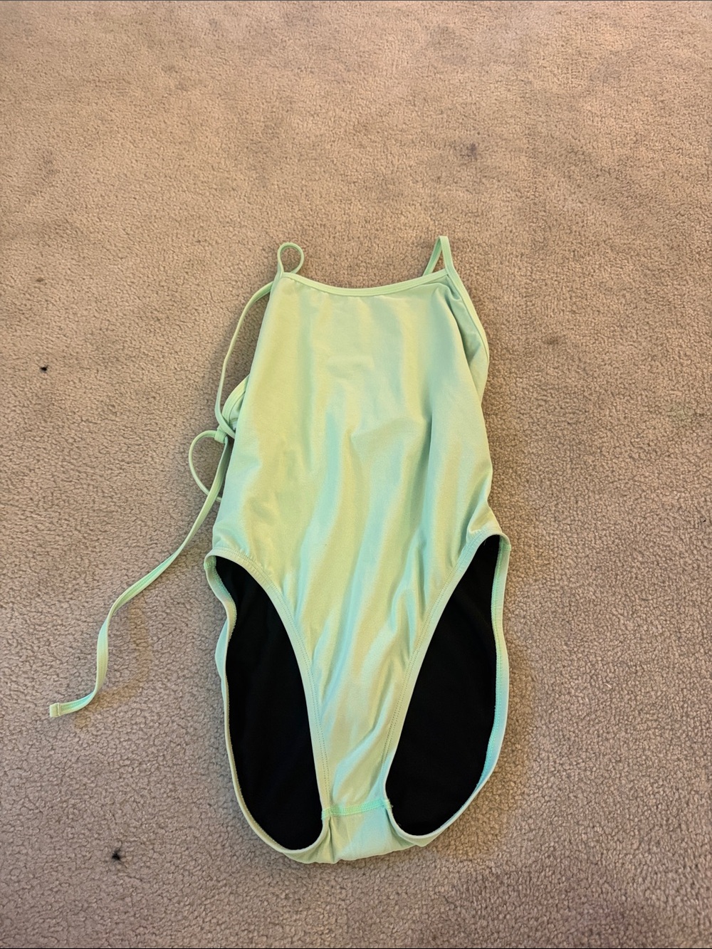 Jolyn Clothing Mint Green Kids One-Piece Swimsuit
